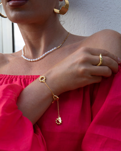 Bellina Bracelet, 18KT Gold Plated