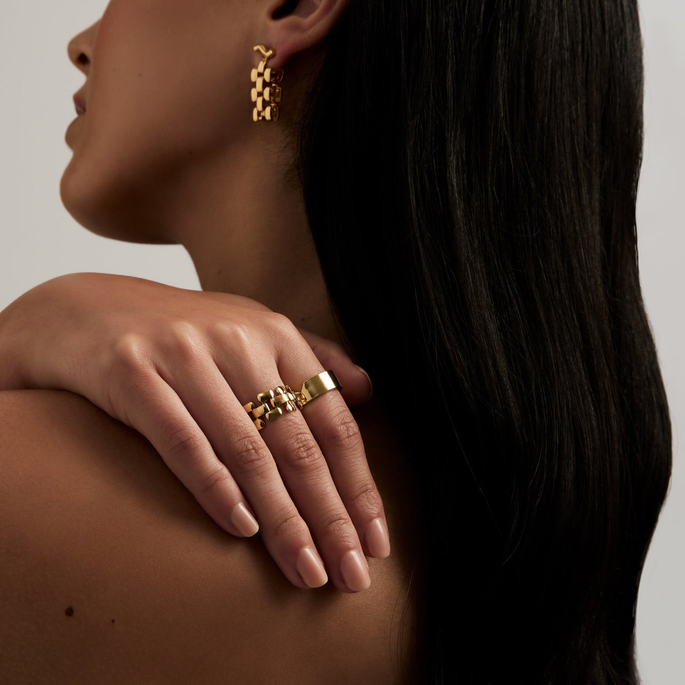Lola Earrings, 18KT Gold Plating