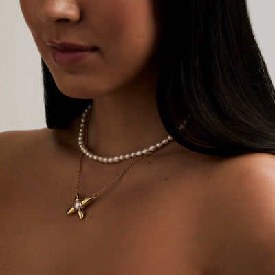Marseille Necklace, 18KT Gold Plated