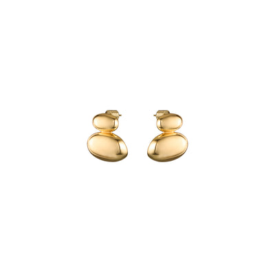 LAGUNA EARRINGS, 14KT Gold Plated