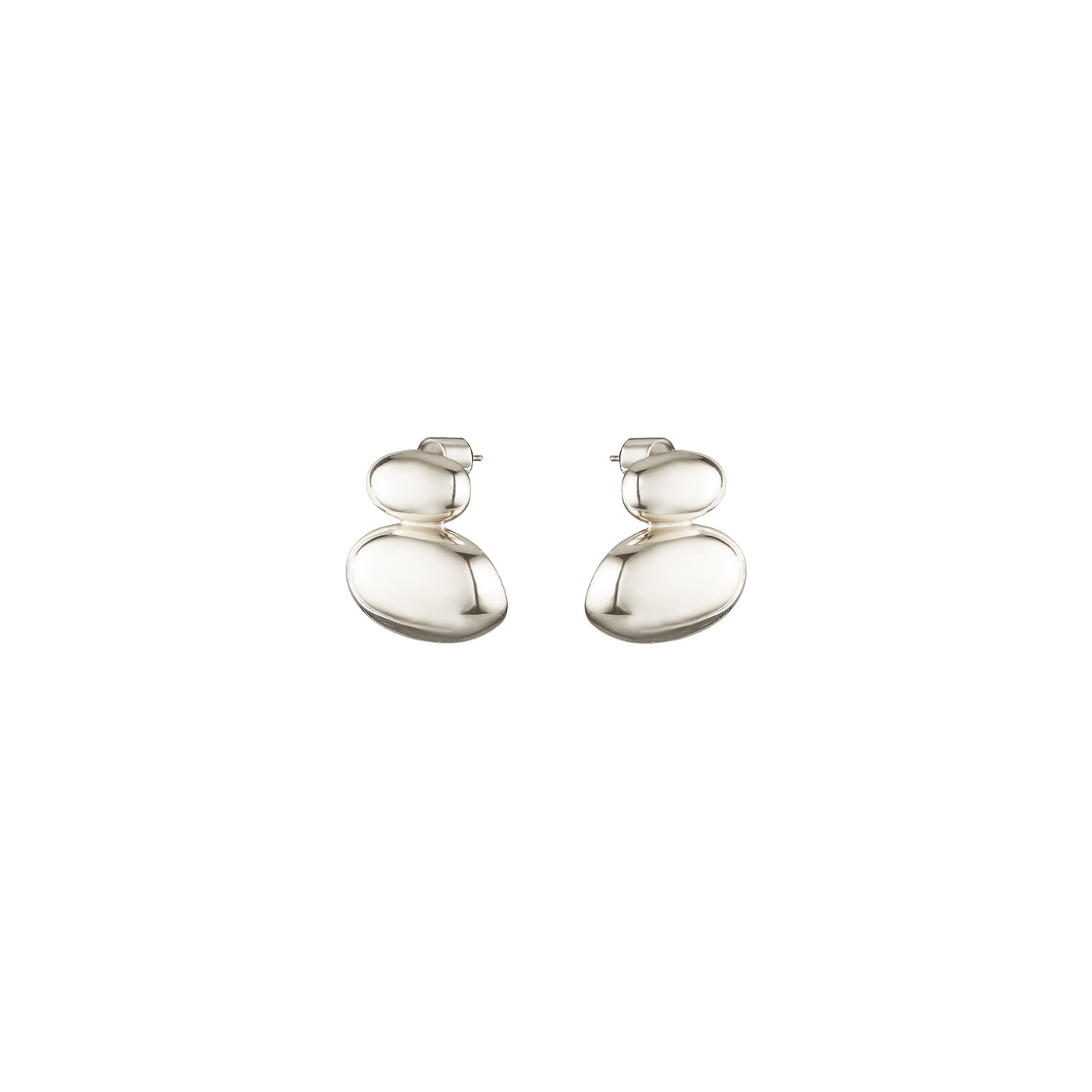 LAGUNA EARRINGS, Sterling Silver Plated