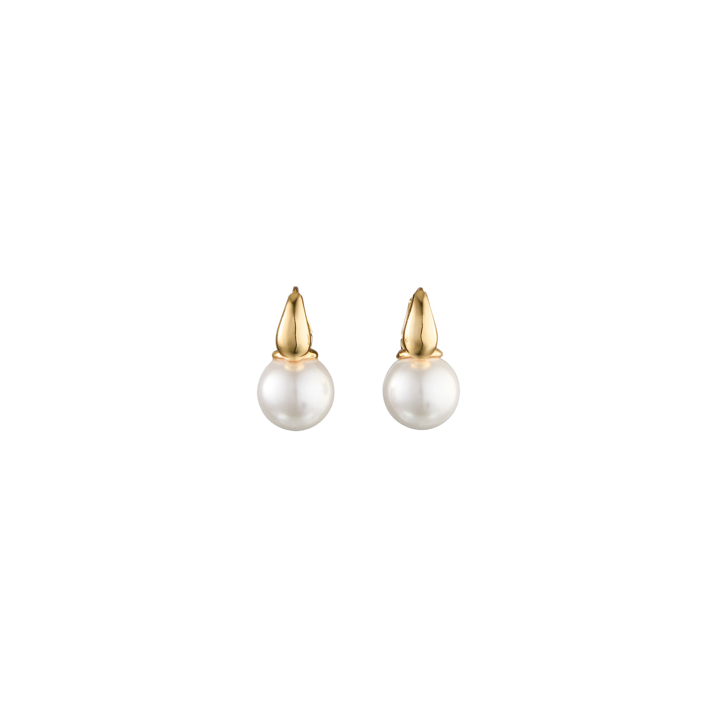 PICCOLA PEARL EARRINGS, 14KT Gold Plated