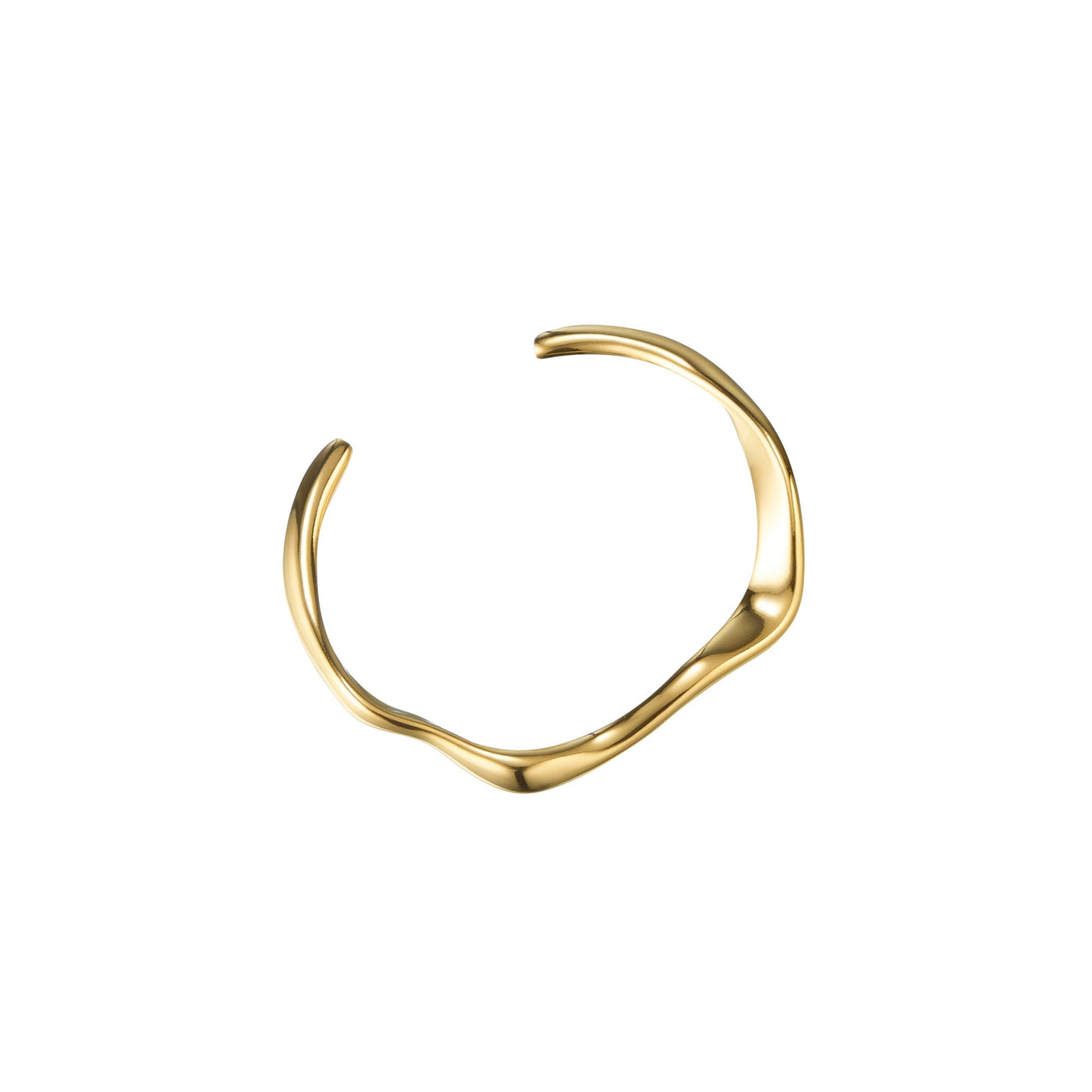 ONDE CUFF, 14KT Gold Plated