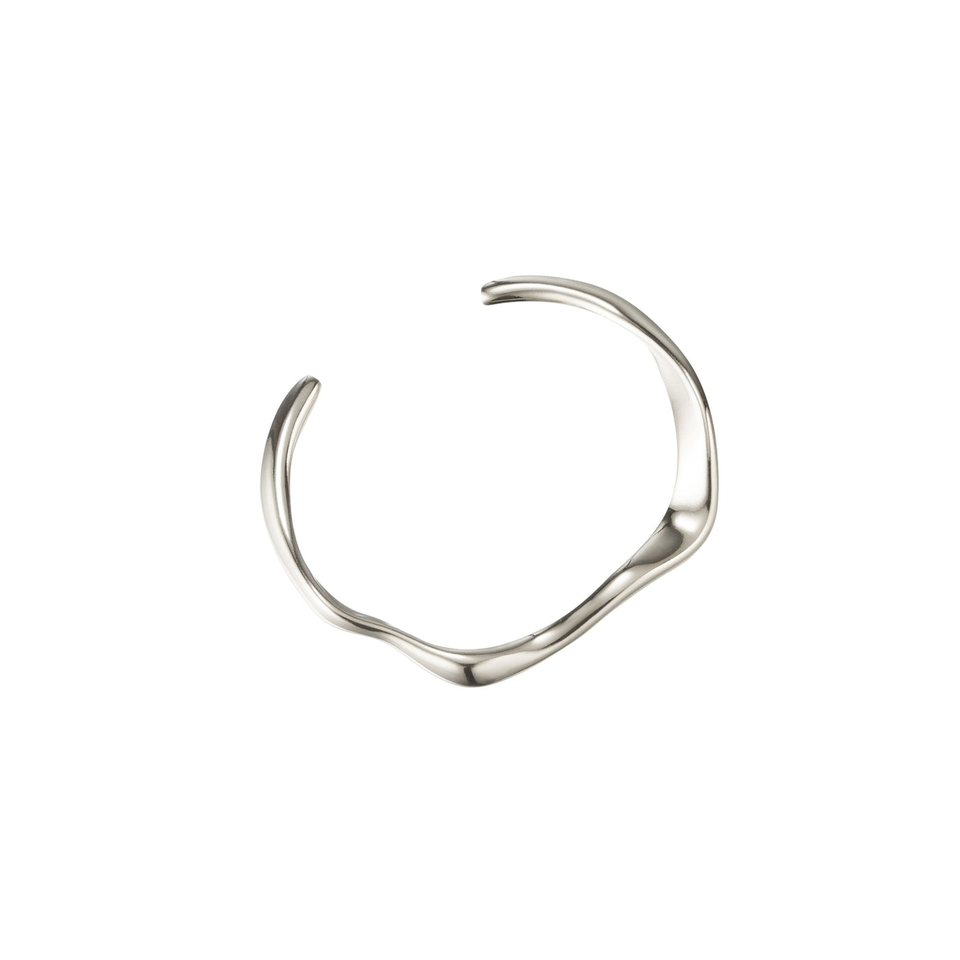 ONDE CUFF, Sterling Silver Plating