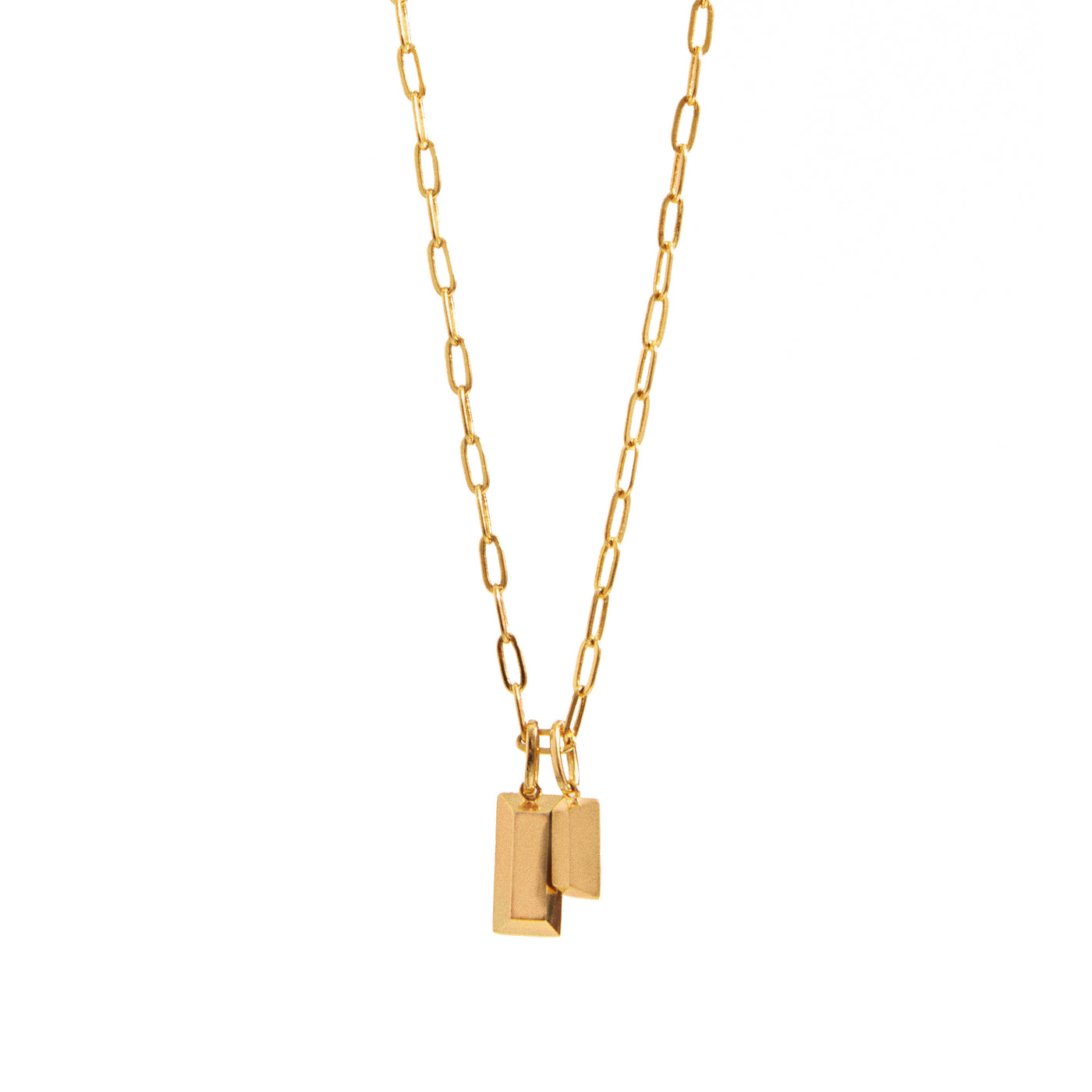 D'Oro Charm Necklace, 18KT Gold