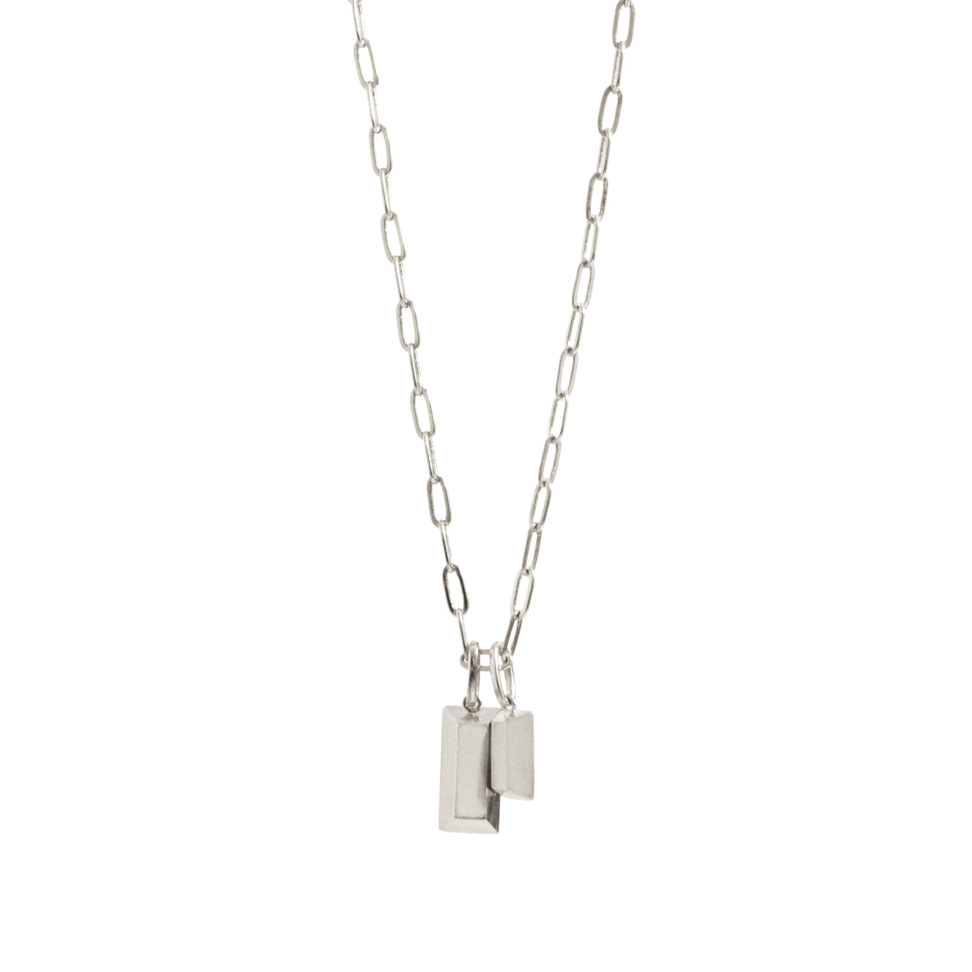D'Oro Charm Necklace,  925 Silver