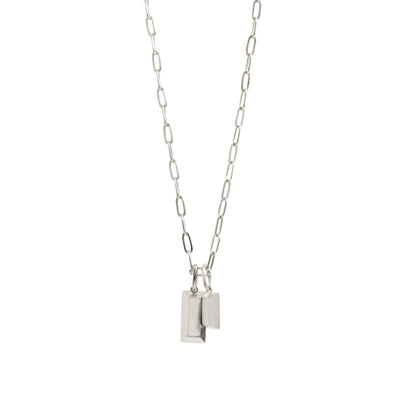 D'Oro Charm Necklace,  925 Silver