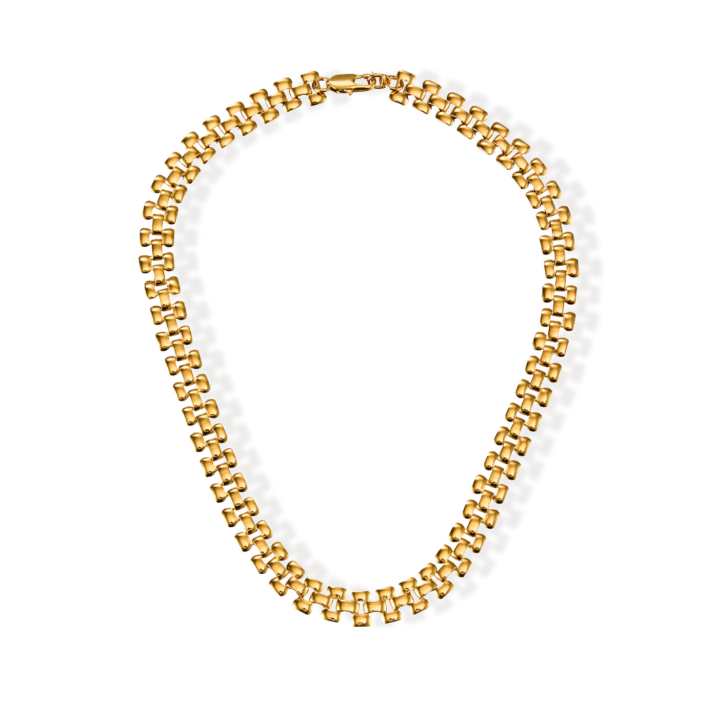 Lola Chain  Necklace, 18KT Gold Plated