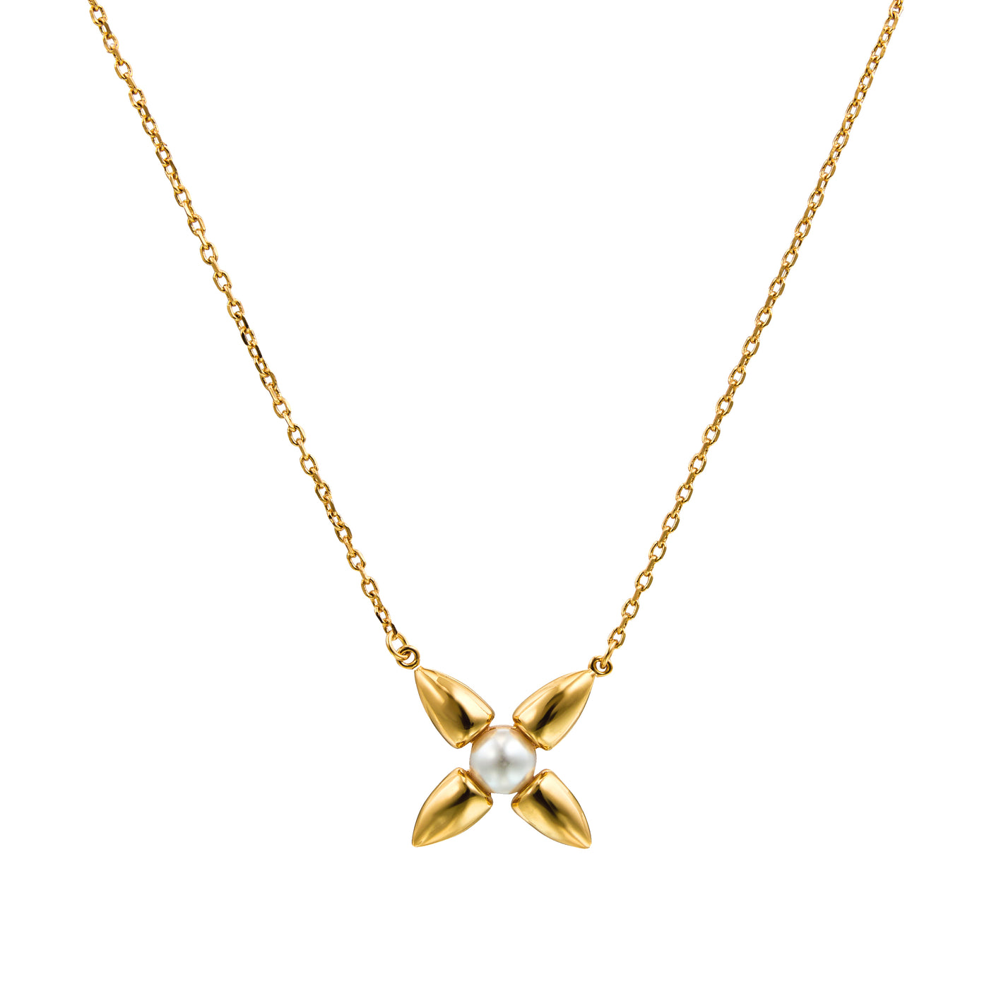 Marseille Necklace, 18KT Gold Plated